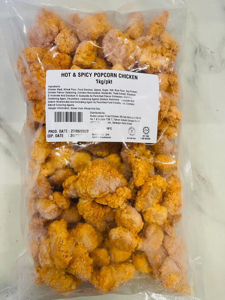 Spicy Popcorn Chicken —— 1KG