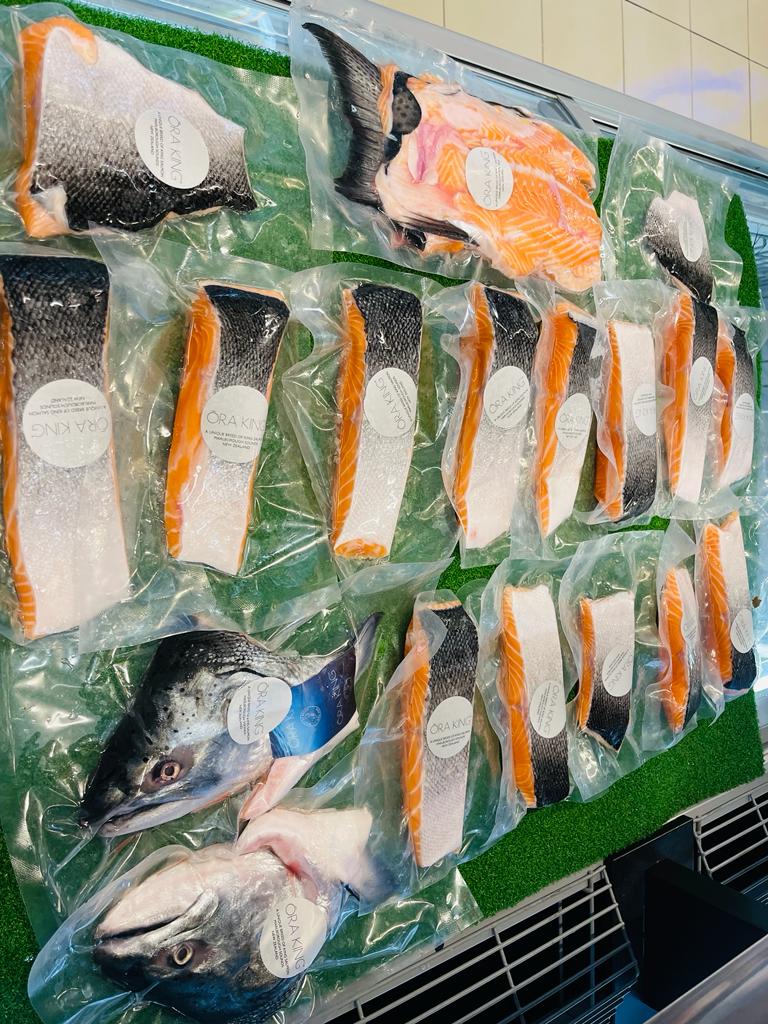 【Premium GRADE A 】New Zealand —— ORA KING Salmon (4-6KG )