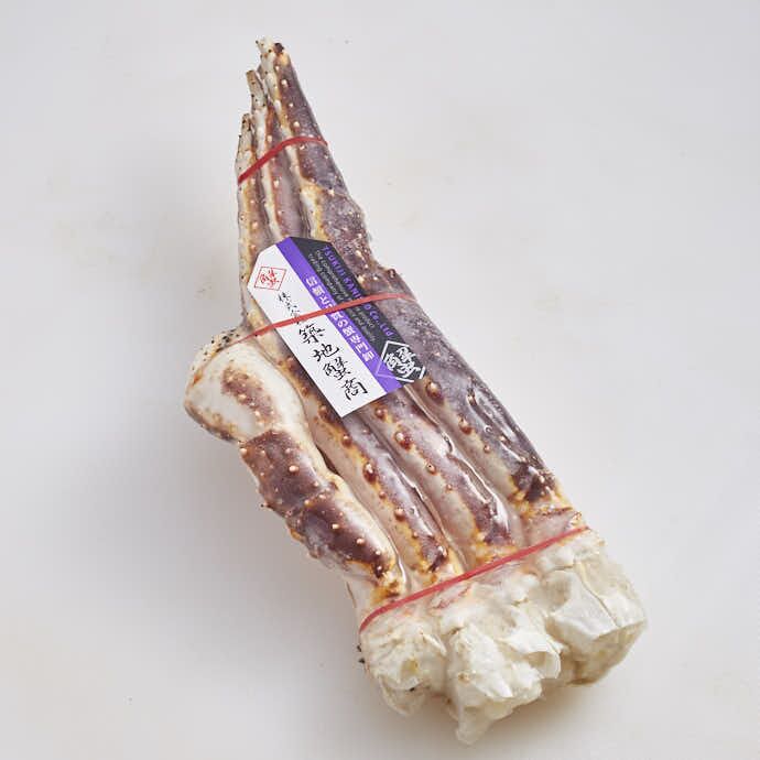 【 SASHIMI GRADE 】RAW Hokkaido King Crab Leg —— 刺身北海道帝王蟹脚 (1-1.2KG )