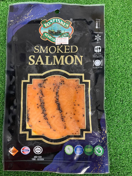 Smoke Salmon【 Black Paper】