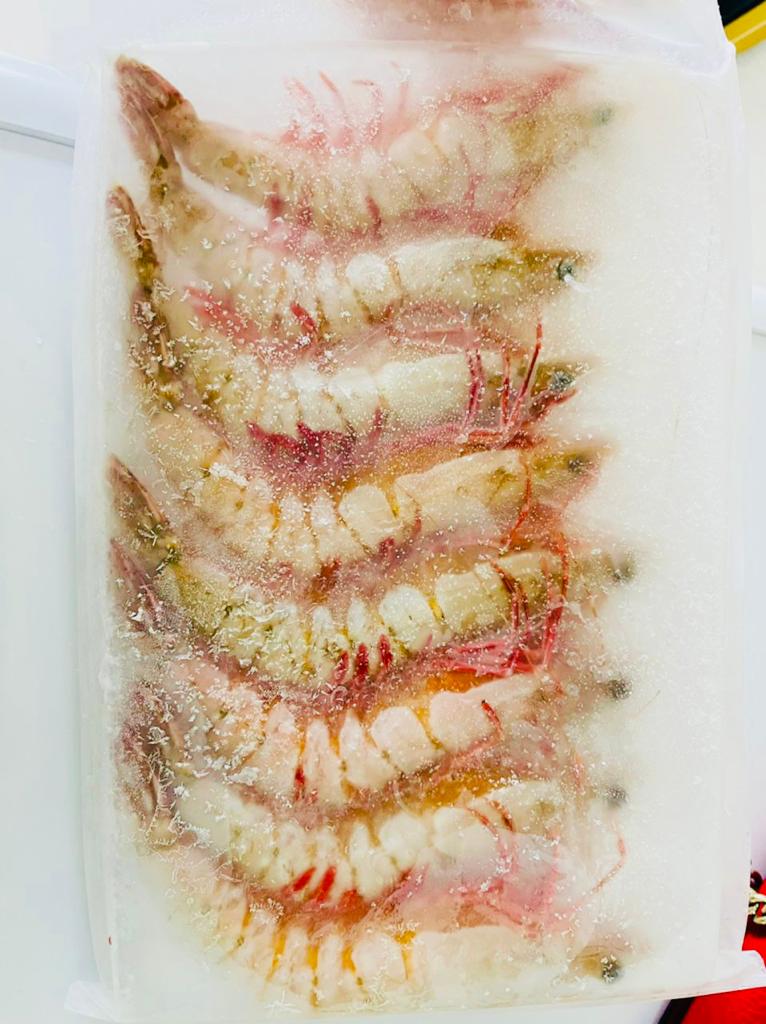 沙巴速冻花虾(XL) Sabah Live Flower Prawn (XL) 500g