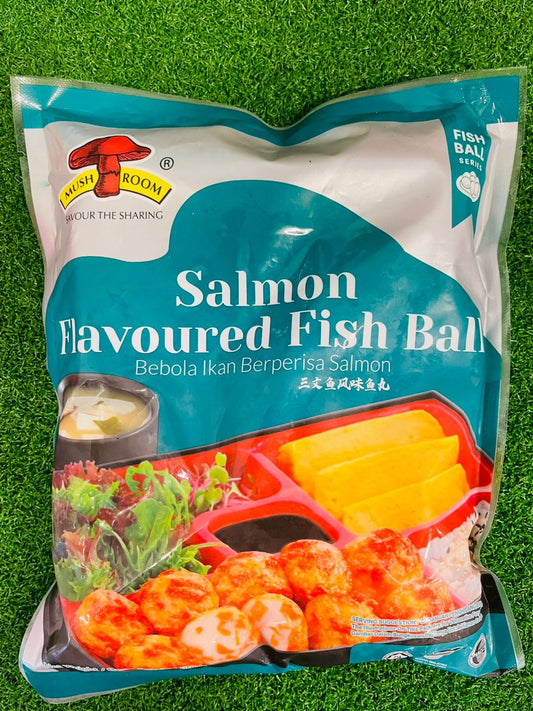 MUSHROOM 三文鱼丸 —— Salmon Flavoured Fish Ball