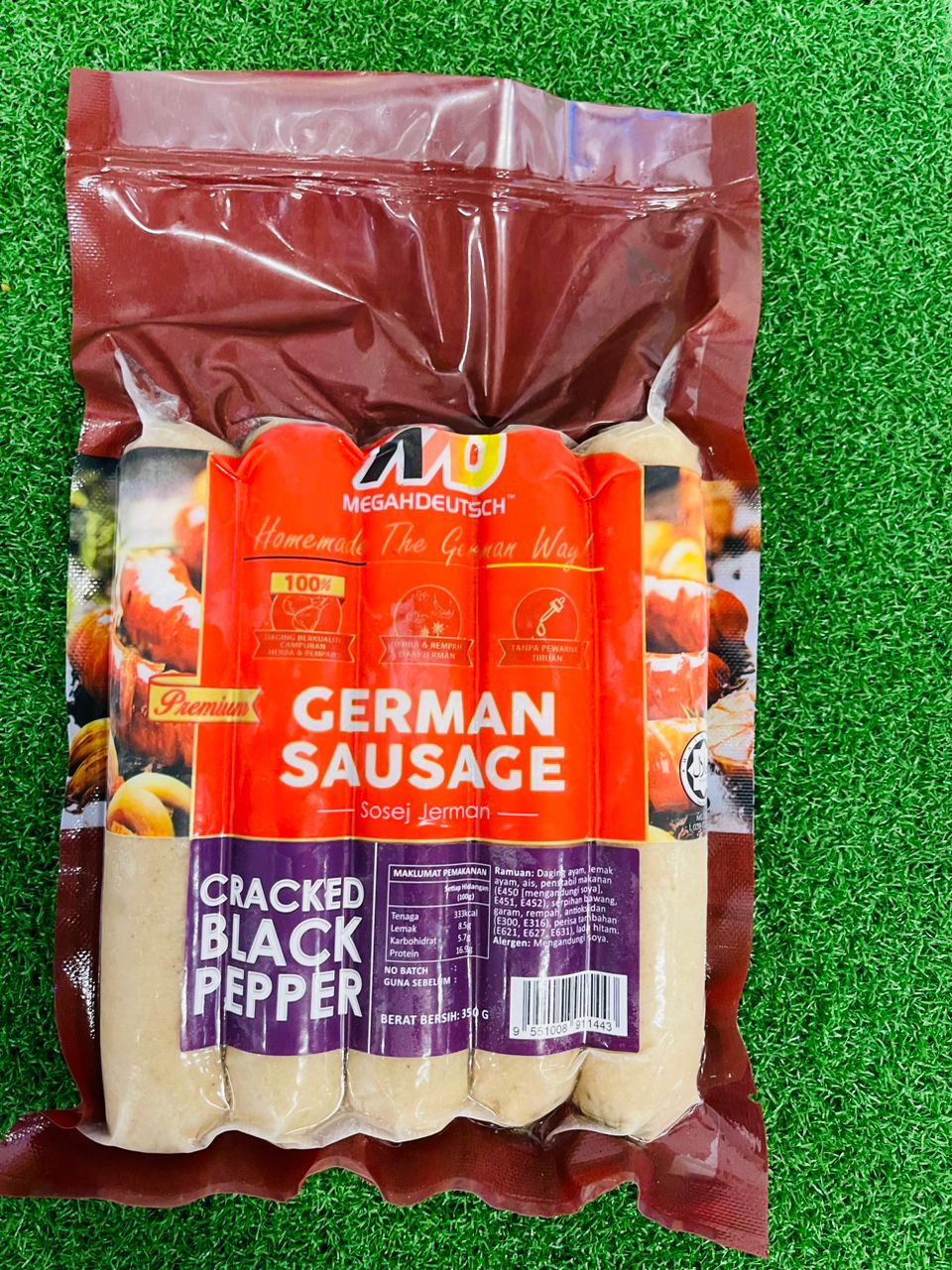 【德国香肠 —— 黑胡椒】Premium quality German Sausage —— Black Paper